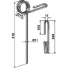 Griffe de Semoir Ø11mm - Strom - KM030007