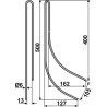 Griffe de semoir Ø6mm - Gruse
