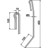 Griffe de semoir Ø9mm - Amazone - 953558