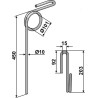 Griffe de semoir Ø10mm - Köckerling - 640497