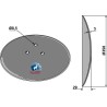 Disque de semoir Ø350x3 - Accord - AC496709