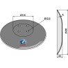 Disque lisse Ø400x4 - Niaux