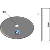 Disque de semoir Ø354x4 - Universal IHOF