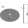 Disque de semoir Ø380x4 - Universal IHOF