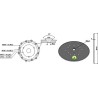 Disque houblon Ø450x4