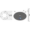 Disque houblon Ø450x4 - Union