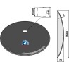 Disque lisse Ø560x5 - Simba - P00272