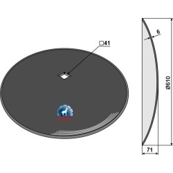 Disque lisse Ø610x6 - Grégoire Besson - 851080398