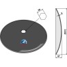 Disque lisse Ø610x6