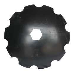 Disque crénelé Ø610x6 - Quivogne