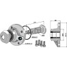 Palier compl. sans chapeau de palier - gauche - Massey Ferguson - 3940362M1