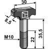 Boulon pour chaînes - Bergmann - B2330