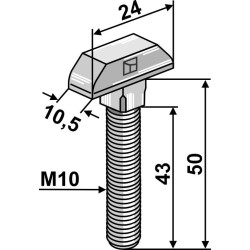Boulon pour chaînes - Claas - 964588.0
