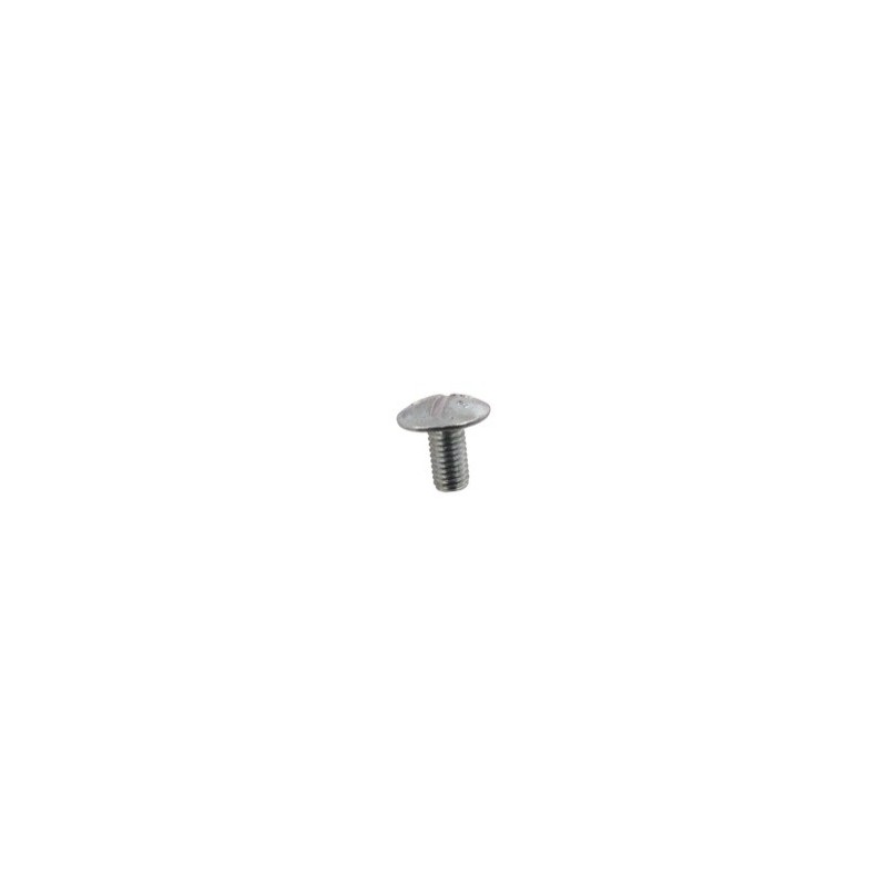 Boulon à tête bombée M8x1,25x16 - galvanisé - Strautmann - 86503044