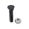 Boulon de charrue DIN 604 M20x2,5x90 et écrou hexagonal