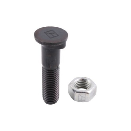 Boulon de charrue M20x2,5x85 avec écrou hexagonal