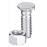 Boulon de charrue DIN 604 M20x2,5x100 et écrou hexagonal