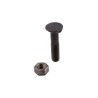 Boulon de charrue similaire au DIN 604 M16x1,5x75 et écrou hexagonal