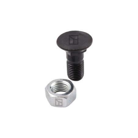 Boulon de charrue M16x2x40 et écrou hexagonal - Lemken - 3016142