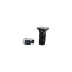 Boulon de charrue M16x2x40 avec écrou hexagonal