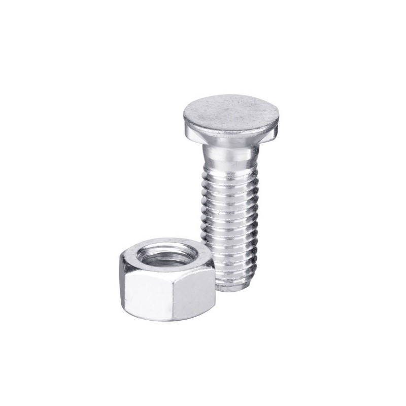 Boulon de charrue DIN11014 M12x1,75x85 avec écrou hexagonal - Pöttinger - 105924