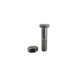 Boulon de charrue M12x1,75x55 avec écrou hexagonal