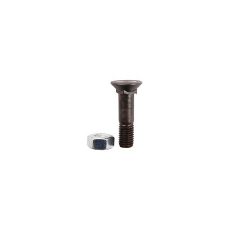 Boulon de charrue M12x1,75x50 et écrou hexagonal - Lemken - 3015789