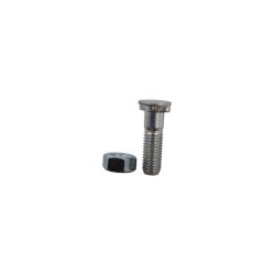 Boulon de charrue M12x1,75x45 avec écrou hexagonal - Kuhn-Huard - 901124