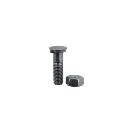 Boulon de charrue M12x1,75x45 avec écrou hexagonal