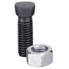 Boulon de charrue M12x1,75x45 avec écrou hexagonal - Frost