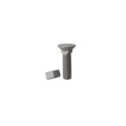 Boulon de charrue M12x1,75x45 et écrou hexagonal