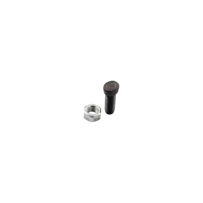 Boulon de charrue M12x1,75x40 avec écrou hexagonal - Rabe - 2700.41.14