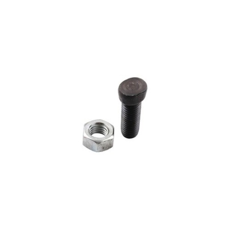 Boulon de charrue M12x1,75x40 avec écrou hexagonal - Rabe - 2700.41.14
