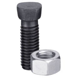 Boulon de charrue M12x1,75x35 avec écrou hexagonal - Rabe