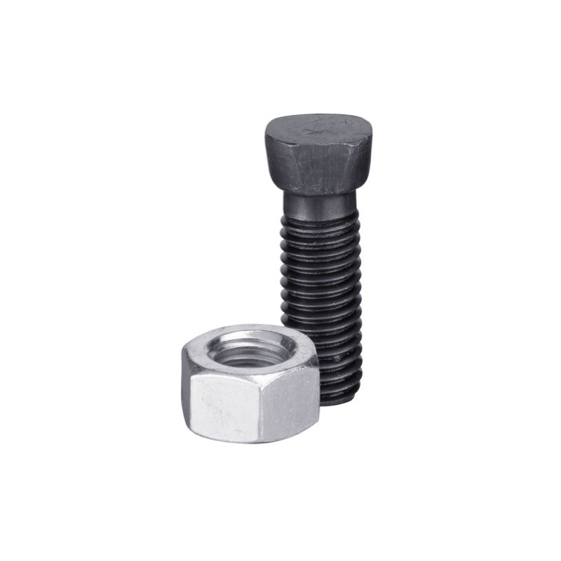 Boulon de charrue M12x1,75x33 avec écrou hexagonal - Kuhn-Huard