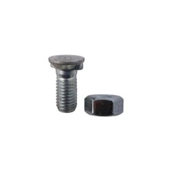 Boulon de charrue M12x1,75x30 avec écrou hexagonal
