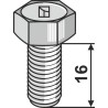 Boulon M12 - Väderstad - 50001201621