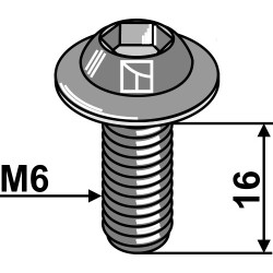 Boulon de fixation - 10.9