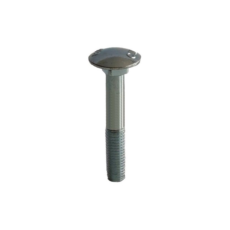 Boulon M8x1,25x90 galvanisé sans écrou
