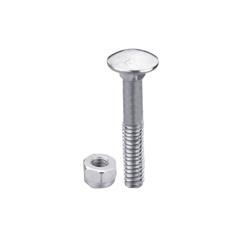 Boulon M8x1,25x90 galvanisé avec écrou
