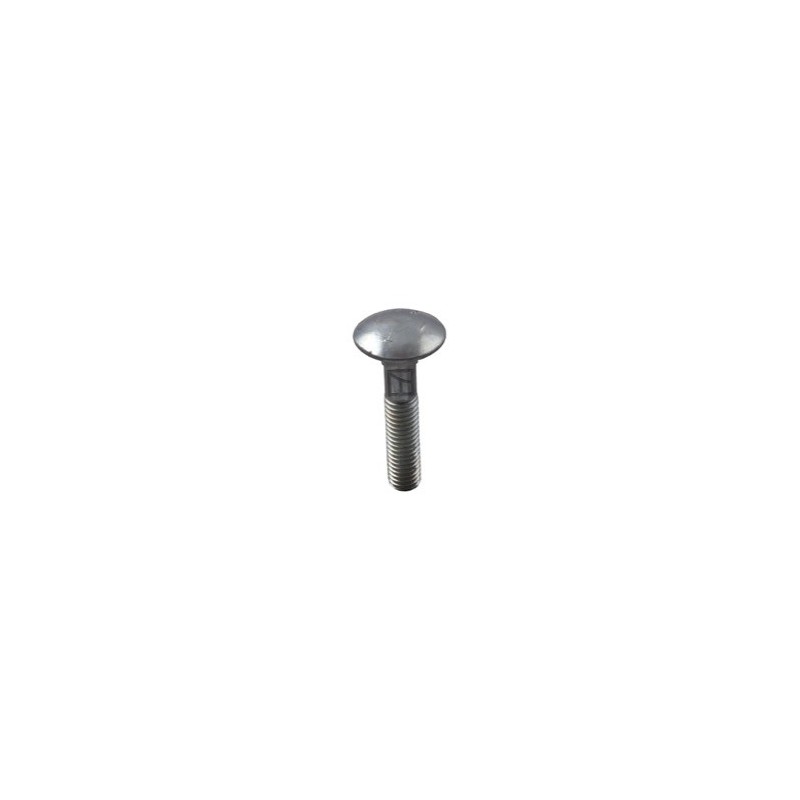 Boulon M8x1,25x40 galvanisé sans écrou