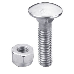 Boulon M8x1,25x40 galvanisé avec écrou