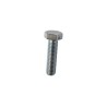 Boulon à tête hexagonal M8x1,25x30 sans écrou - galvanisée