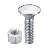 Boulon M8x1,25x30 galvanisé avec écrou