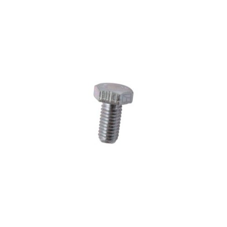 Boulon à tête hexagonal M8x1,25x16 sans écrou - galvanisée