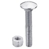 Boulon M8x1,25x100 galvanisé avec écrou