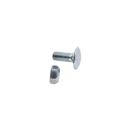 Boulon à tête bombée M10x1,5x25 avec écrou à freinage interne
