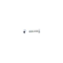 Boulon à tête hexagonale M8x1,25x30 avec écrou à freinage interne - Mulag - Schraube: SM35-07-0233 - Mutter: SB35-09-0641