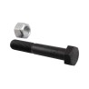 Boulon à tête hexagonale M20x2,5x120 avec écrou à freinage interne - Agromec - Schraube: 3002392 - Mutter: 1012420
