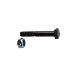 Boulon à tête hexagonale M10x1,5x70 avec écrou à freinage interne